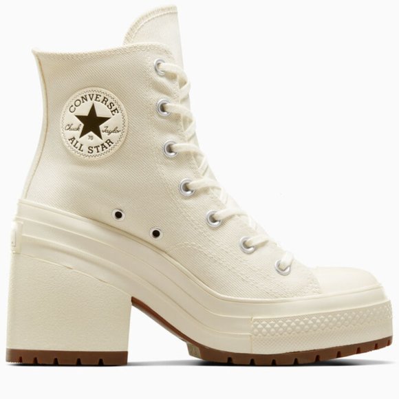 Converse Chuck 70 De Luxe Heel Leather Size 6.5 (fits Size 7) (Size 6 also aval) - Picture 1 of 13
